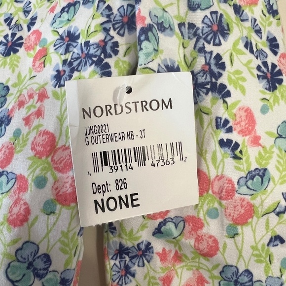 NWT Janie and Jack Girls Floral Easter Blazer Sz 18-24M - Picture 8 of 8